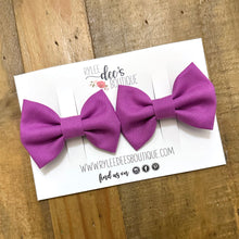PENELOPE BOW | Classic Dahlia Purple