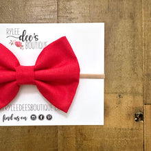PENELOPE BOW | Classic Red