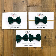 PENELOPE BOW | Classic Dark Green