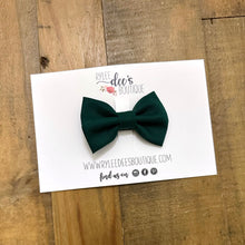 PENELOPE BOW | Classic Dark Green