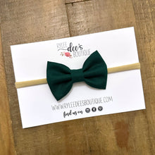 PENELOPE BOW | Classic Dark Green