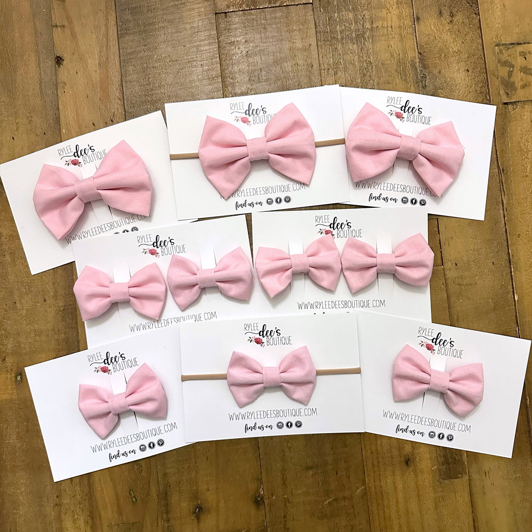 PENELOPE BOW | Classic Light Pink