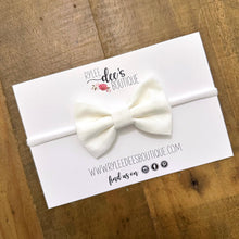 PENELOPE BOW | Classic White