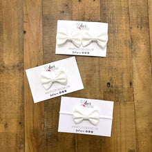 PENELOPE BOW | Classic White